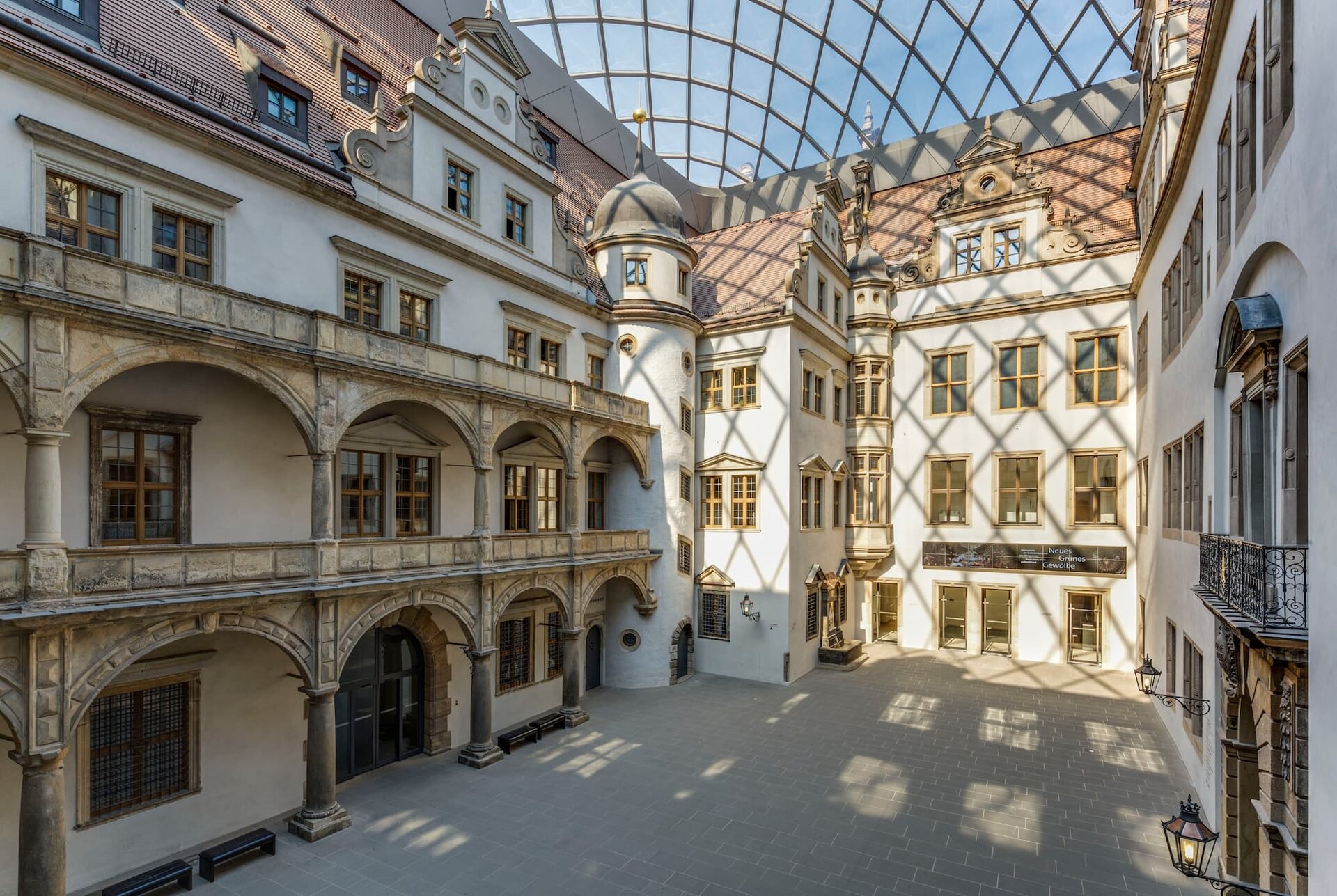 Kleiner Schlosshof im Residenzschloss Kleiner Schlosshof im Residenzschloss