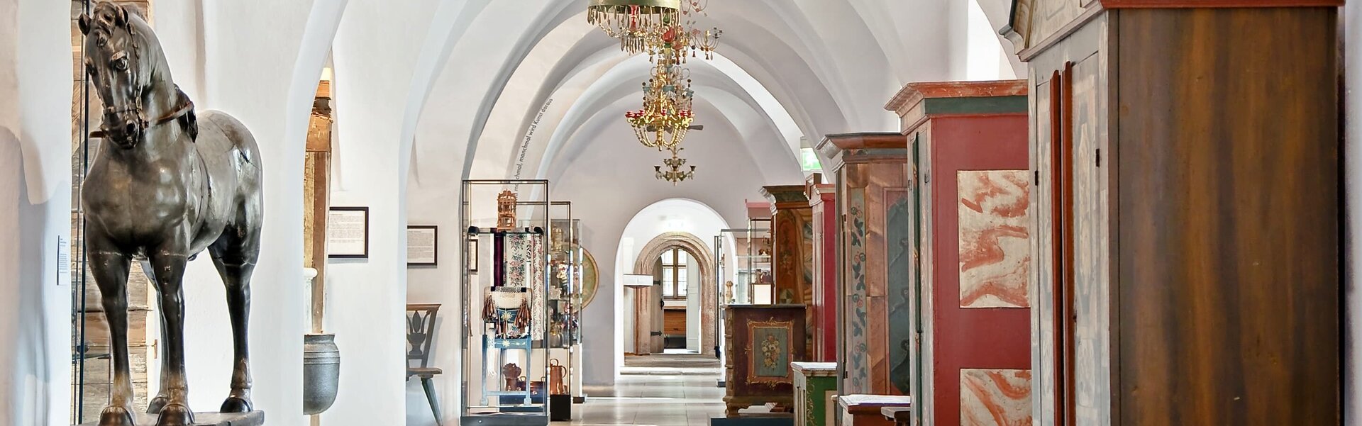 Ausstellungsansicht Museum für Sächsische Volkskunst